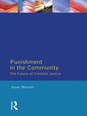 cover image of Punishment in the Community